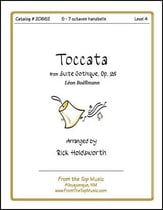 Toccata from Suite Gothique, Op. 25 Handbell sheet music cover